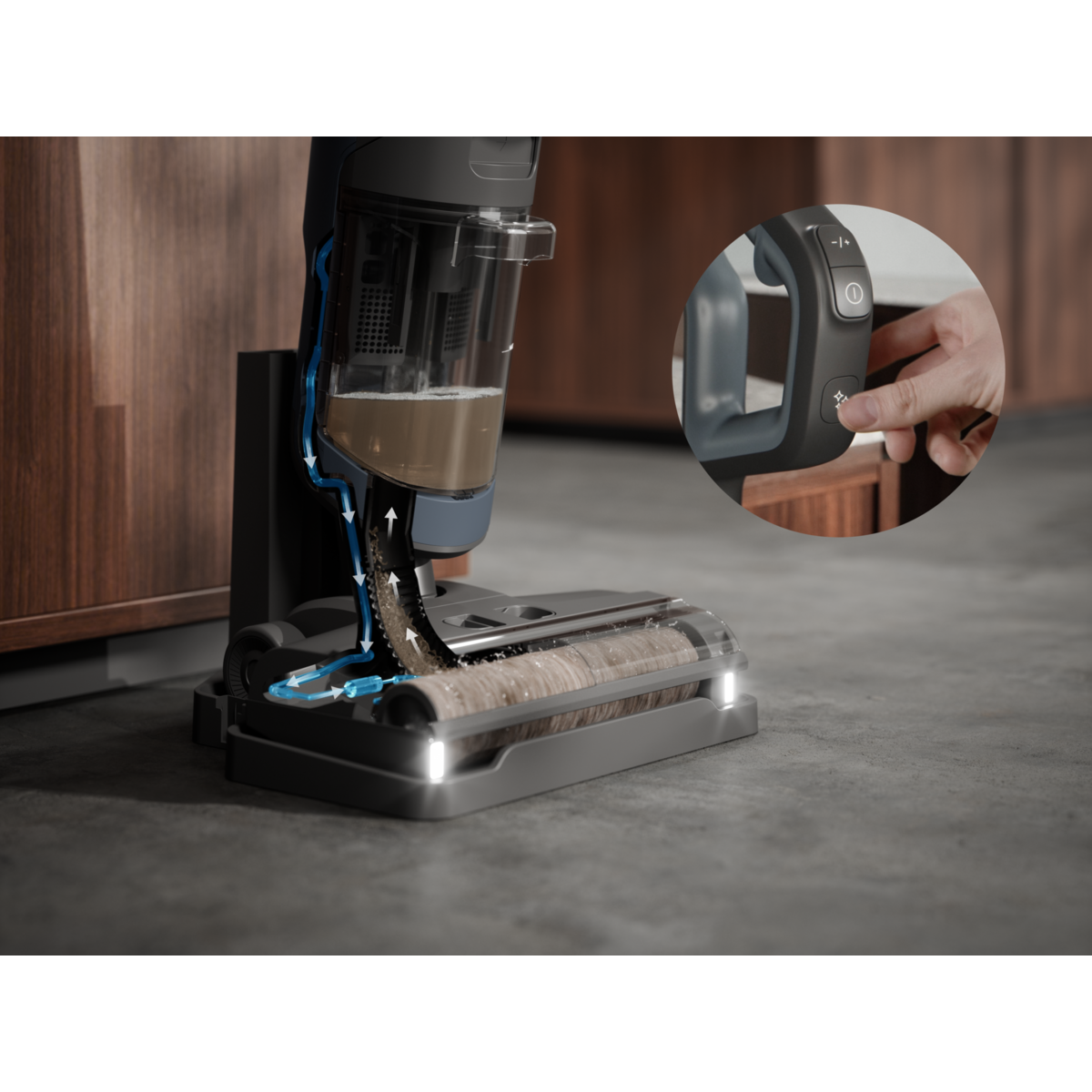 Electrolux - Wet&Dry bežični štapni usisavač - EW81U3DB