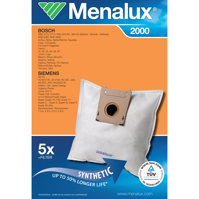Menalux - Vrećica za prašinu - 2000