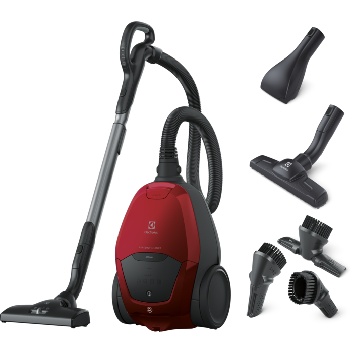 Electrolux Pure D8 usisavač s vrećicom Red