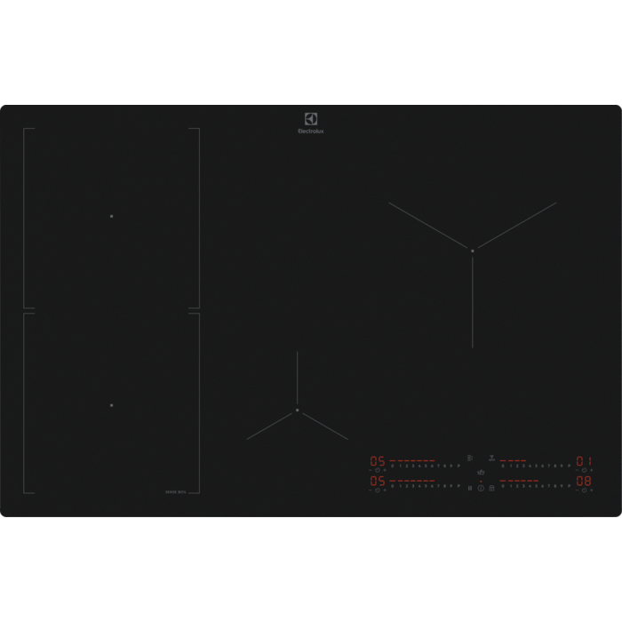 Electrolux 700 SenseBoil ugradbena indukcijska ploča SaphirMatt® 80 cm