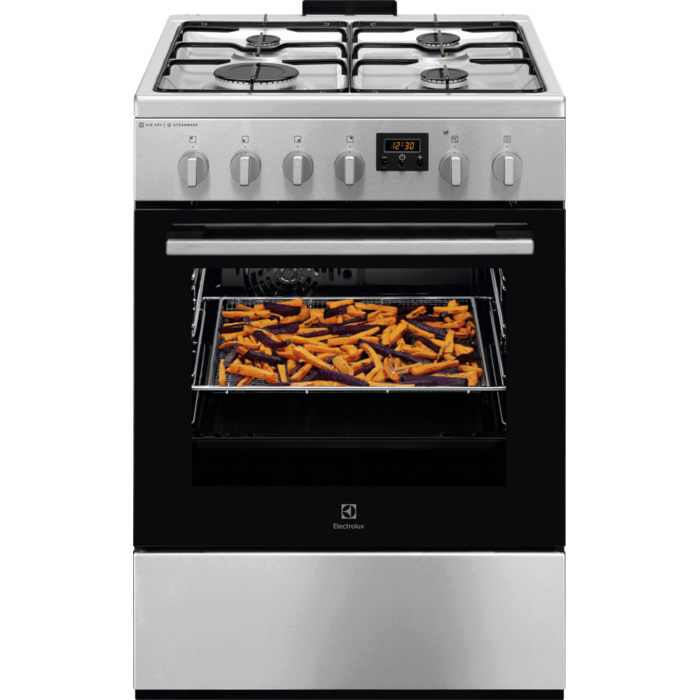 Electrolux 600 SteamBake štednjak s plinskim zonama širine 60 cm