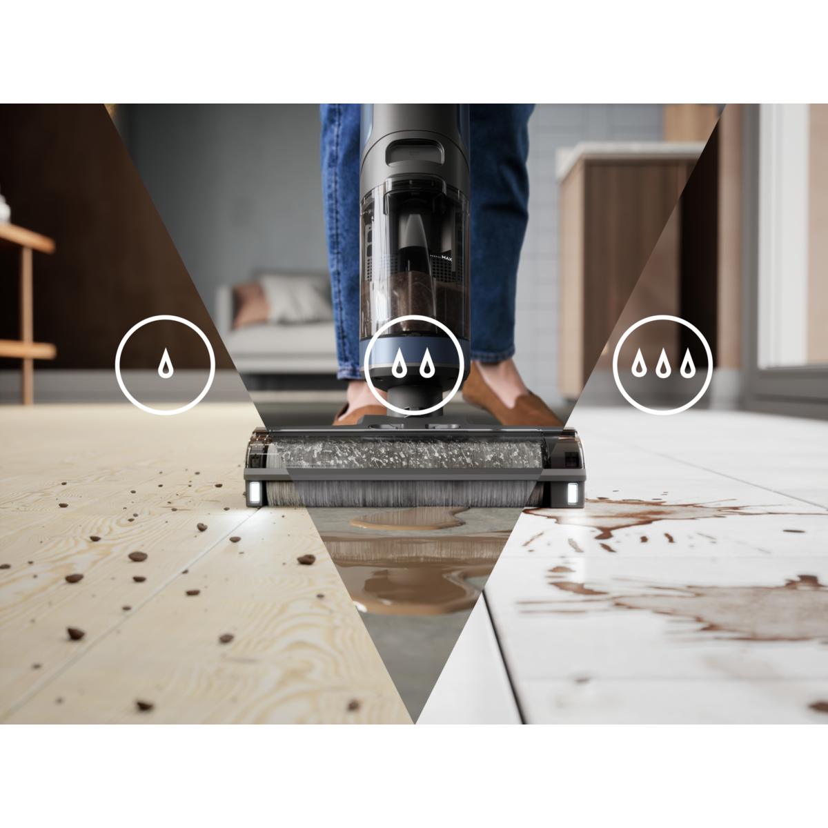 Electrolux - Wet&Dry bežični štapni usisavač - EW81U3DB