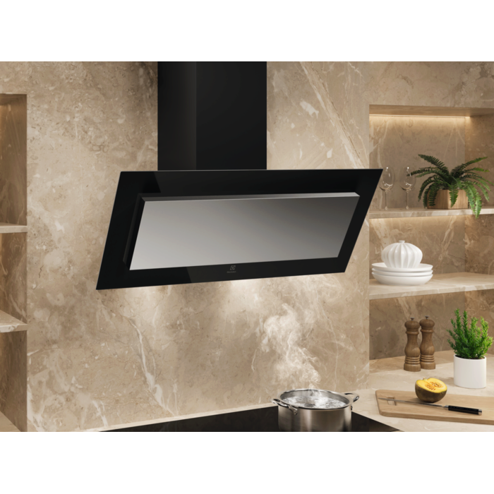 Electrolux - Black cooker hood - LFV329Y