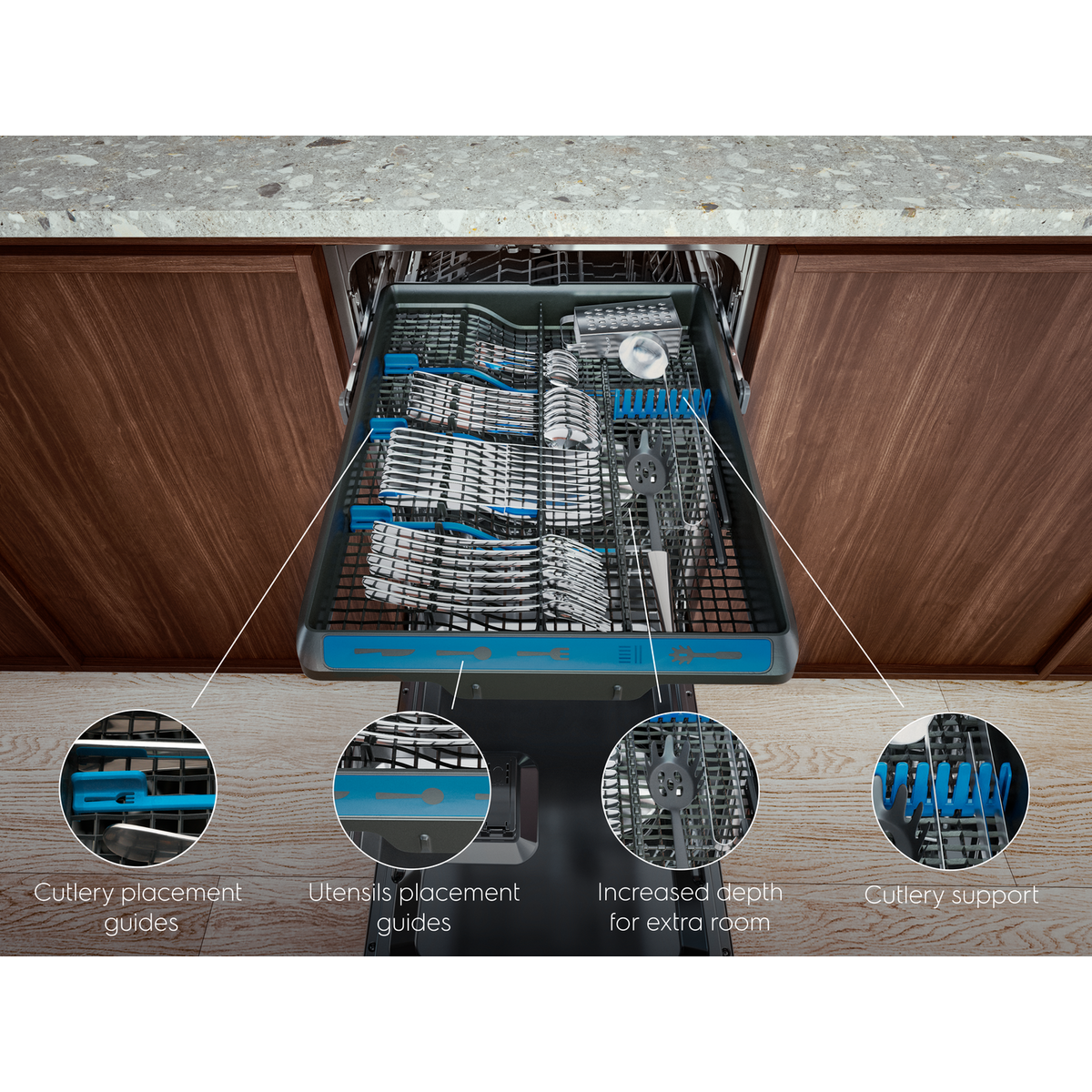Electrolux - Dishwasher 60 cm - EEM48321L