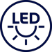 Četka s LED svjetlom
