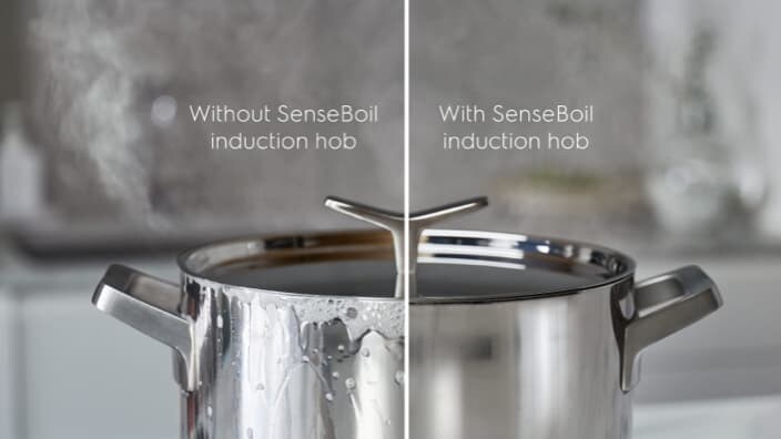 Hob with Boil Sensor
