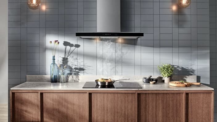 Hob with Hob2Hood function