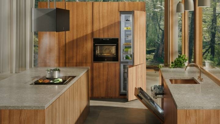Electrolux kitchen with appliances