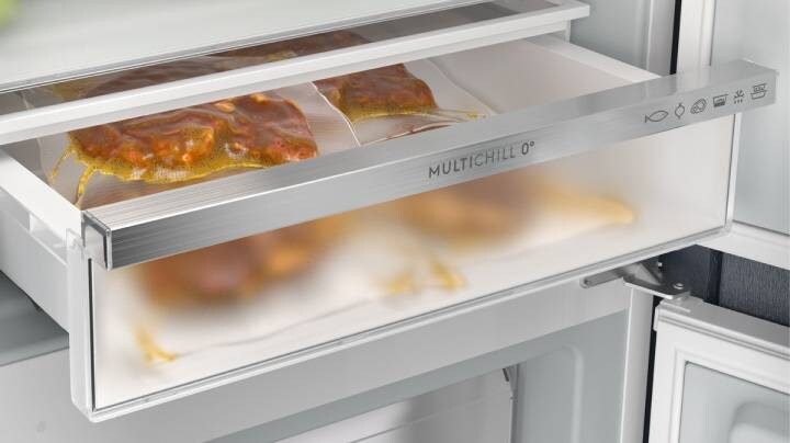 Fridge storage containing food